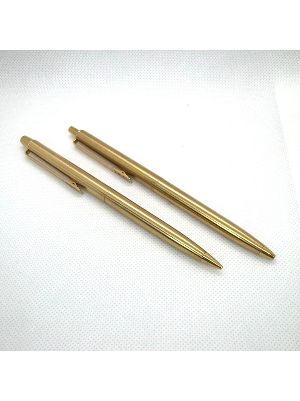 VTG 1970s Nurse Estate Engraved Paper Mate Double Heart Slim Gold Pen Pencil Set